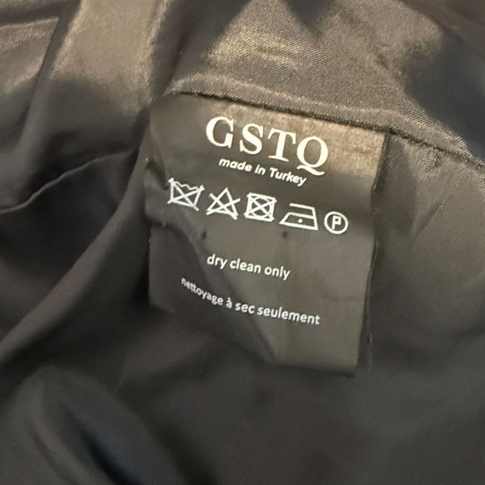 GSTQ Black Blazer Cape Size Large - Picture 12 of 16